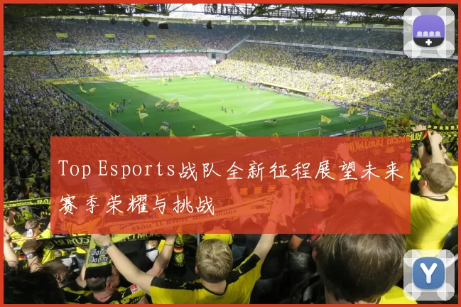 Top Esports战队全新征程展望未来赛季荣耀与挑战